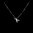 Necklace "Swallow" in Filigree.