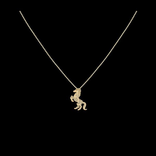 Necklace "Horse".