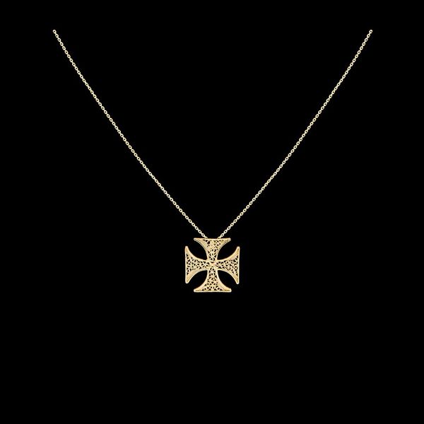 Necklace "Cross of Malta".
