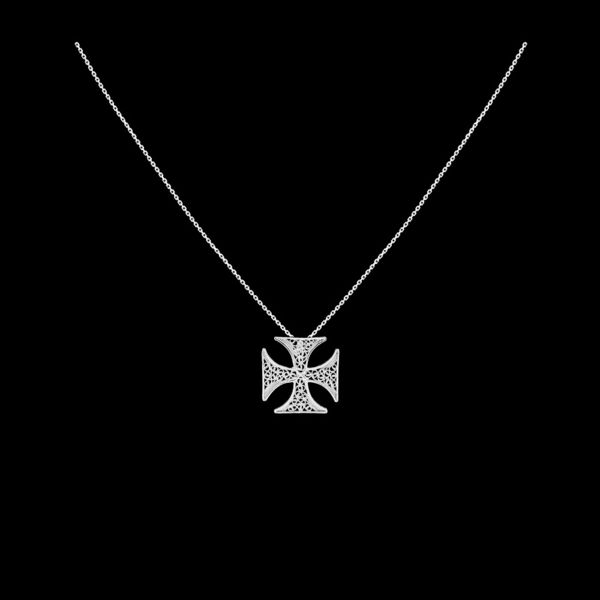 Necklace "Cross of Malta".
