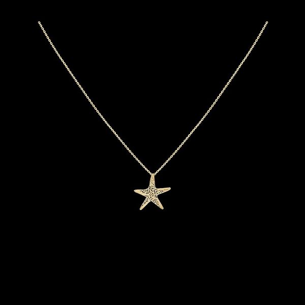Necklace "Sea star".