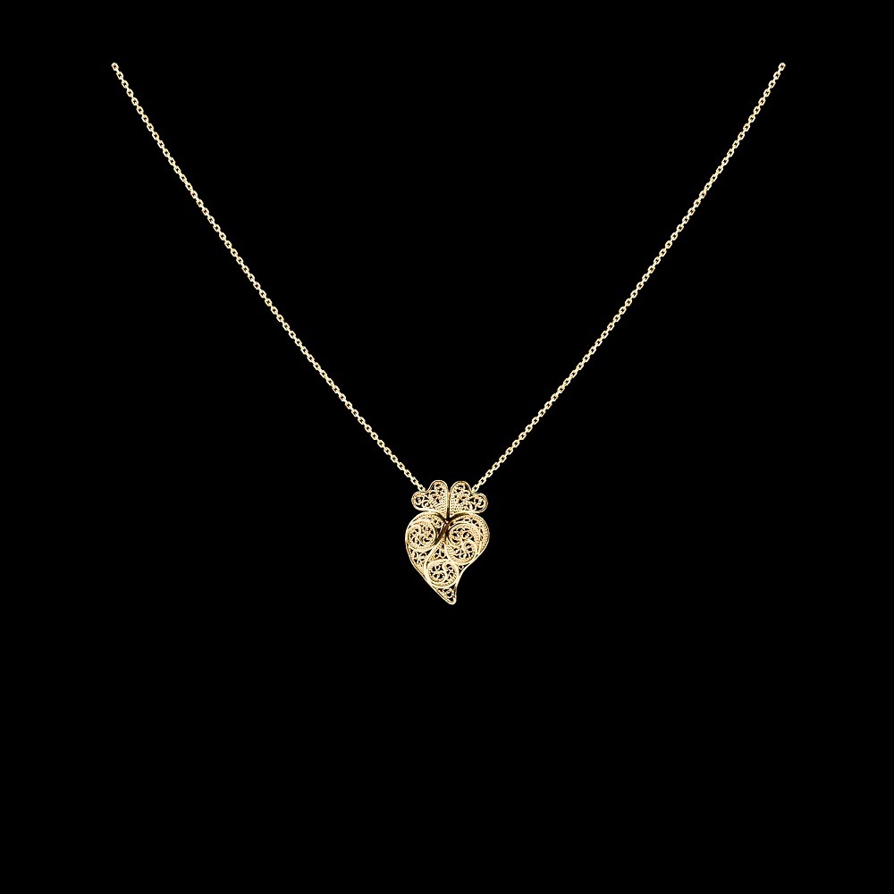 Fio Coração de Viana em Filigrana.