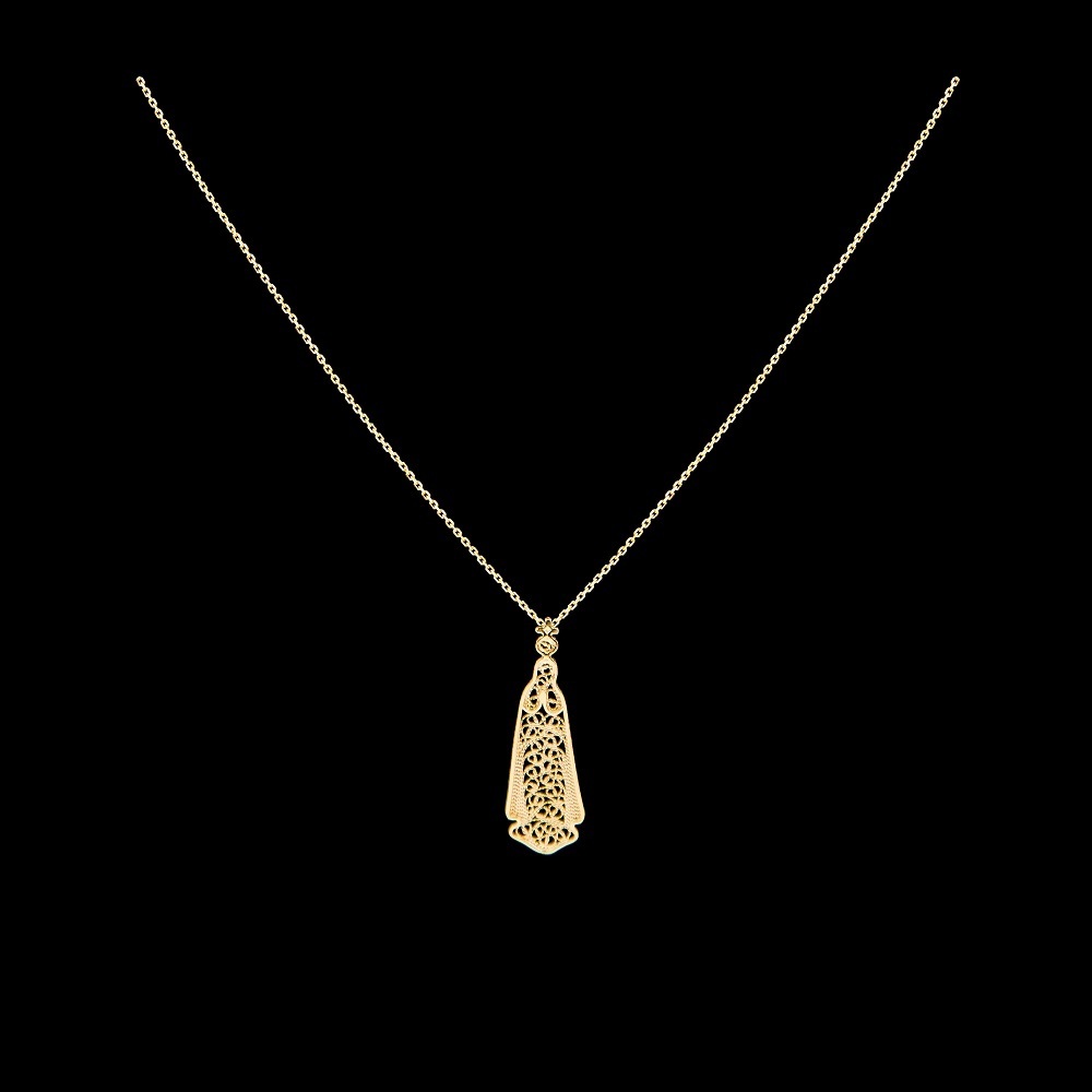 Fio N. Sra Fátima em Filigrana.