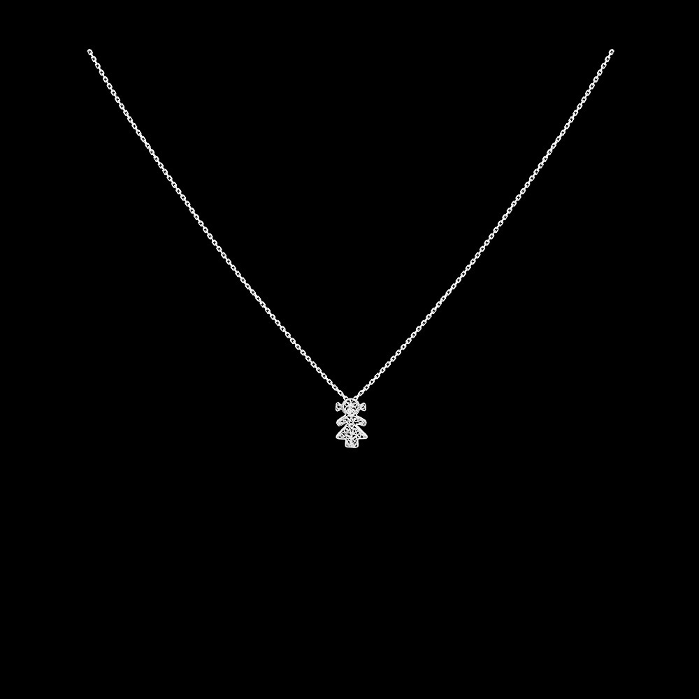 Fio Menina em Filigrana.