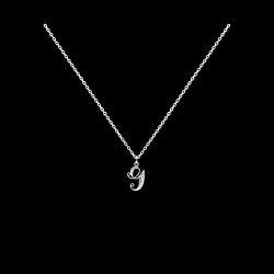 Necklace Letter G silver