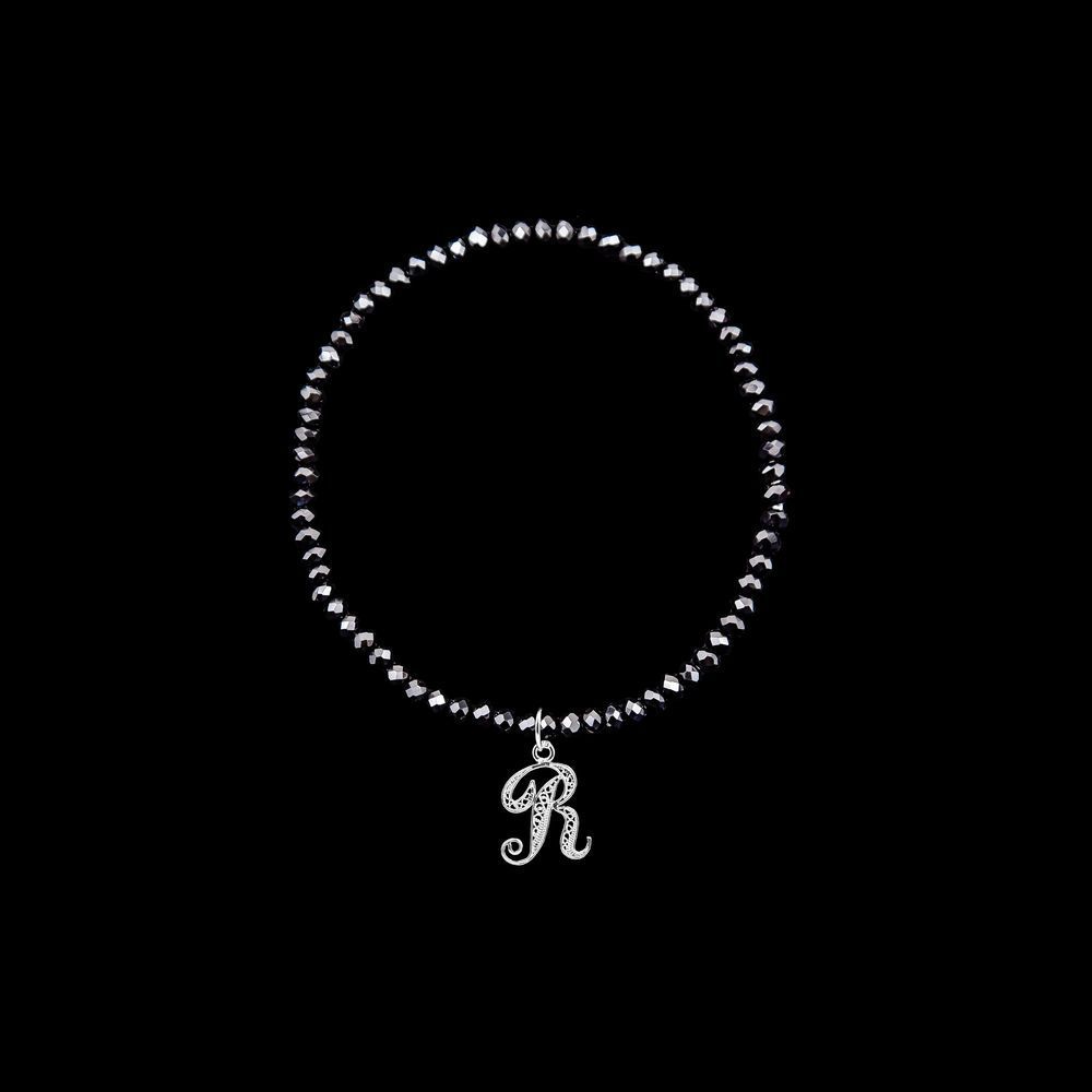 Bracelet with letter r discount