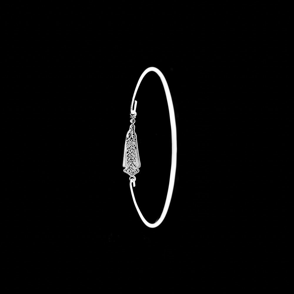 Bracelete N. Sra Fátima em Filigrana.