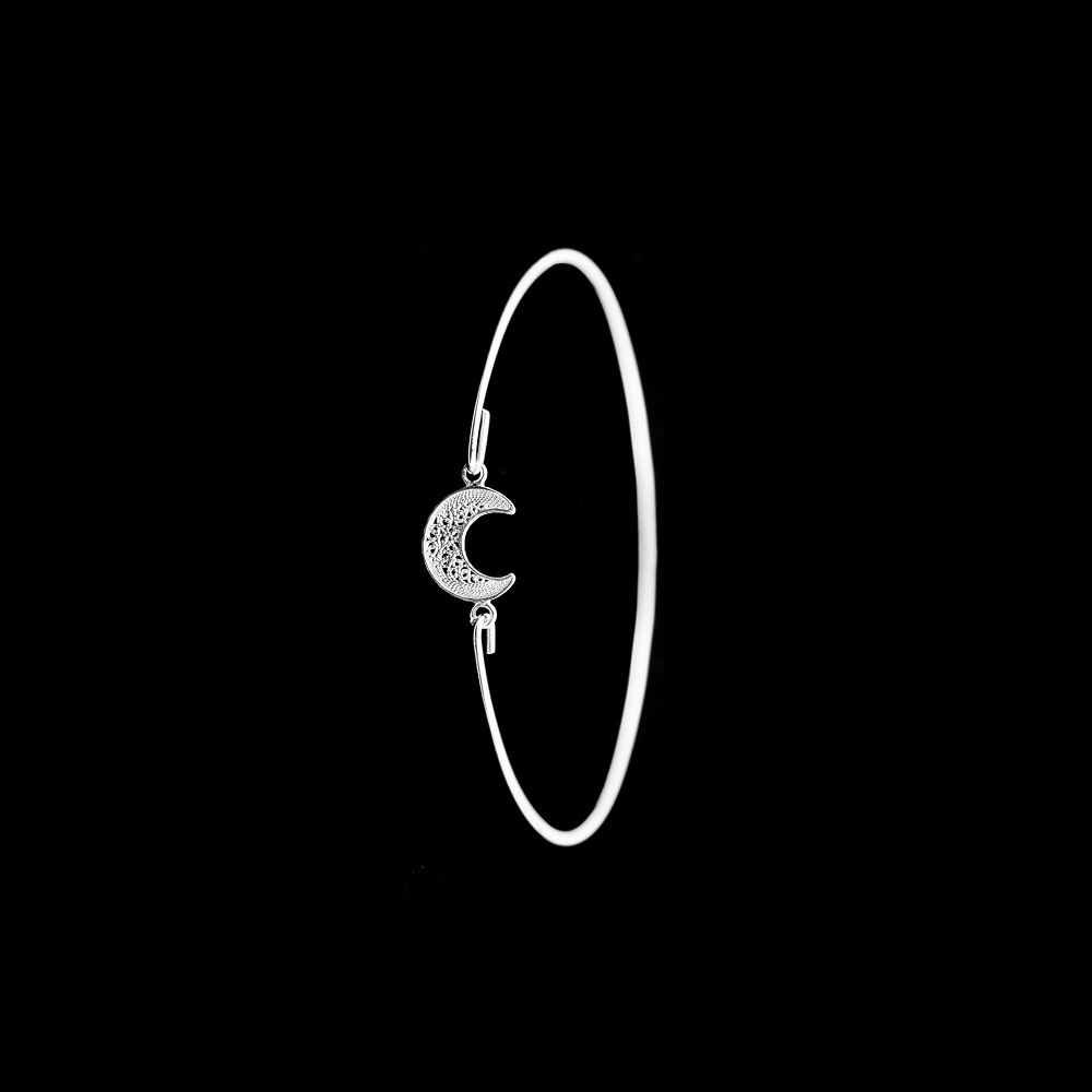 Bracelete Lua em Filigrana.