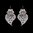 Earrings " Heart of Viana" with 8 cm. Premium Collection.