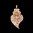 Medal "Heart of Viana" with 8 cm. Premium Collection.