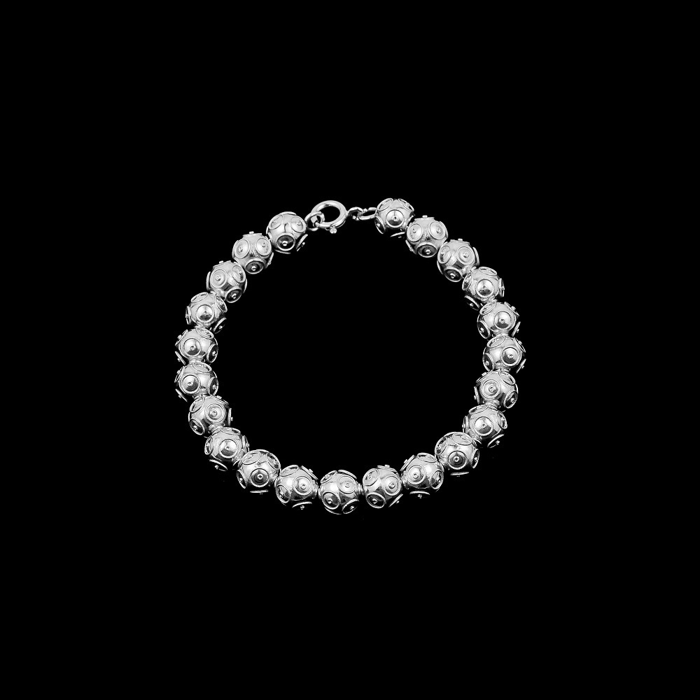 Bracelete "Beads of Viana" with 8 mm.