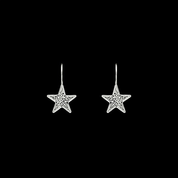 Brincos Prata Estrela