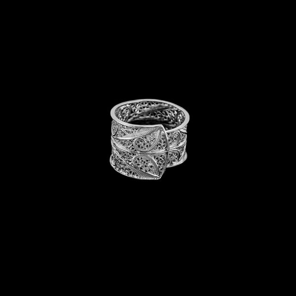 Ring Portuguese Filigree Design in Silver