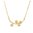 Necklace "Spring" in Silver Gold plated