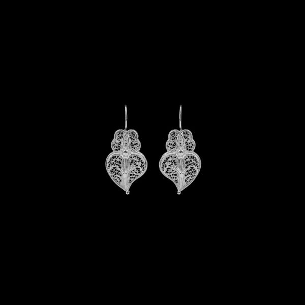 Earrings "Viana´s Heart" with 2 cm.