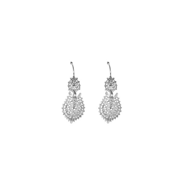 Earrings "Queen" with 2cm.