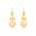 Earrings "Princess" with 5,5 cm.