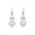 Earrings "Princess" with 5,5 cm.