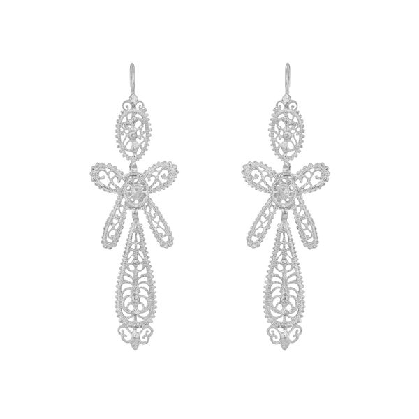 Earings "À Rei" (King Earrings with 6,5 cm.