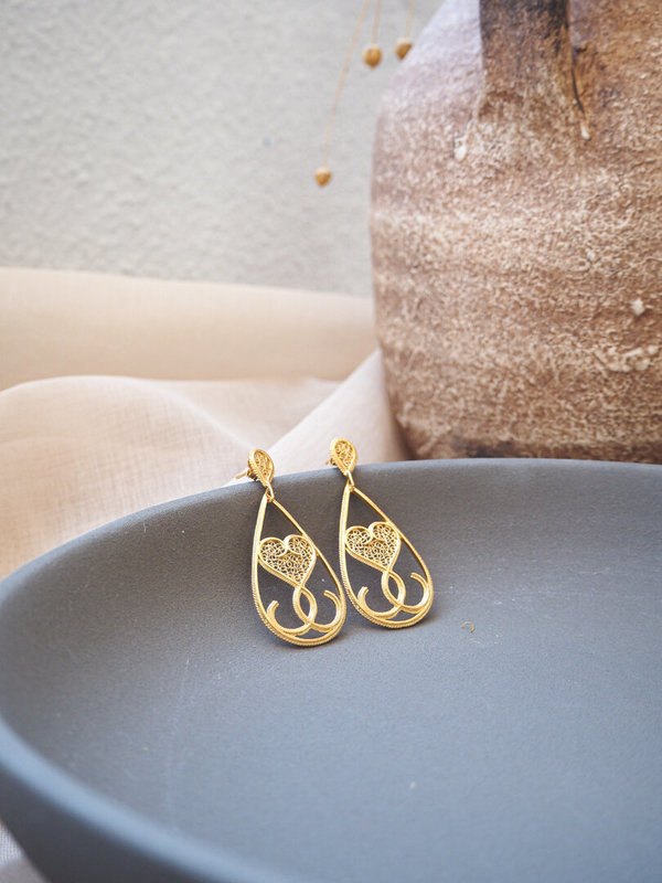 Earrings "ADN"