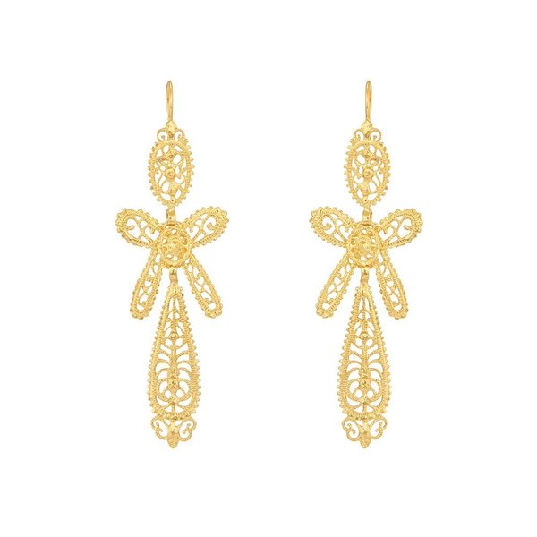 Earings "King" with 6,5 cm.