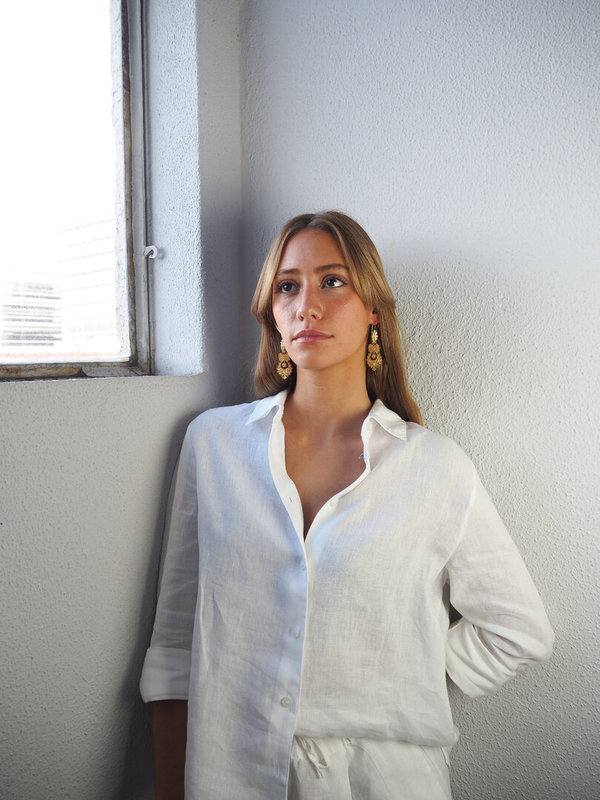 Earrings À Raínha (Queen Earrings) 3cm