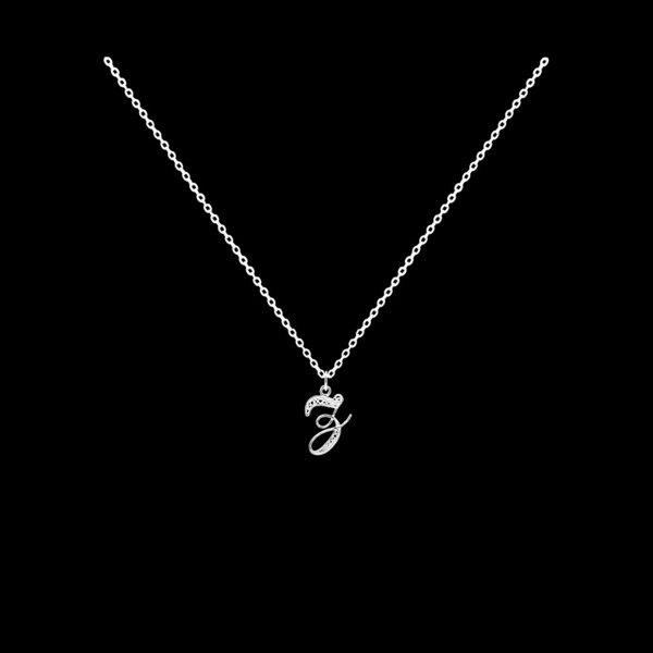 Necklace Letter Z silver