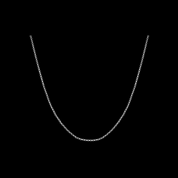 Necklace in Sterling Silver with 45 cm.