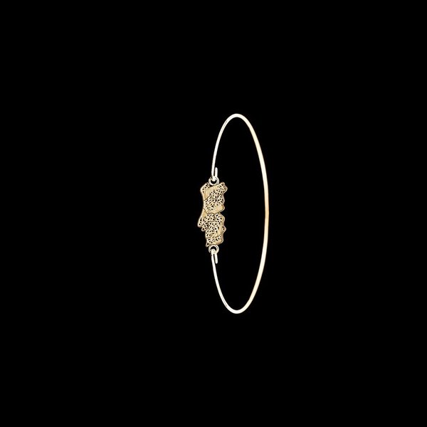 Bracelet "Map of Portugal".